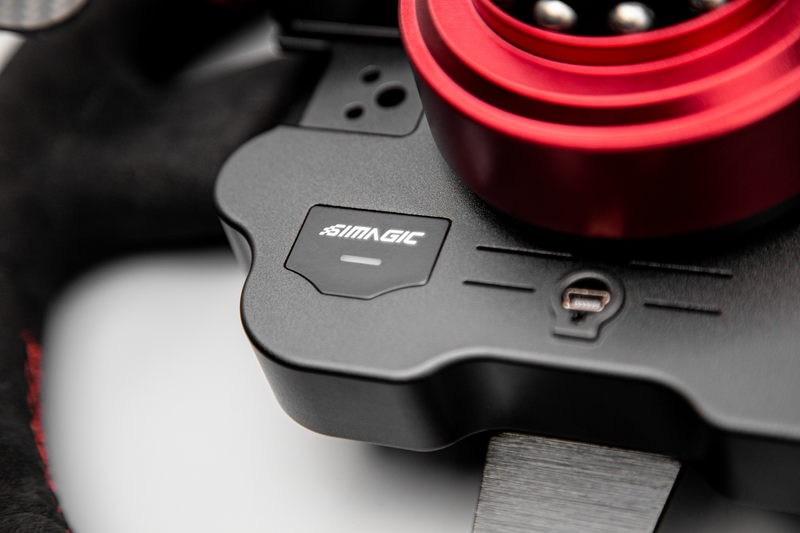 GT1-SR ステアリングホイール（アルカンタラ）クリックリリース付き