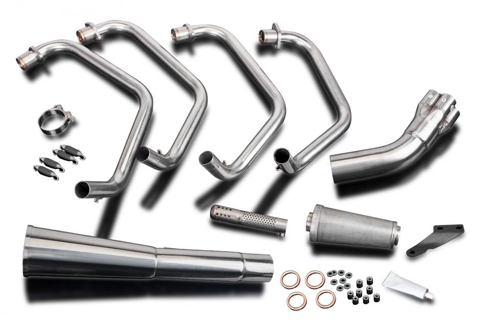Complete 4 into 1 Megaphone Exhaust Muffler for GPZ1100A UniTrac