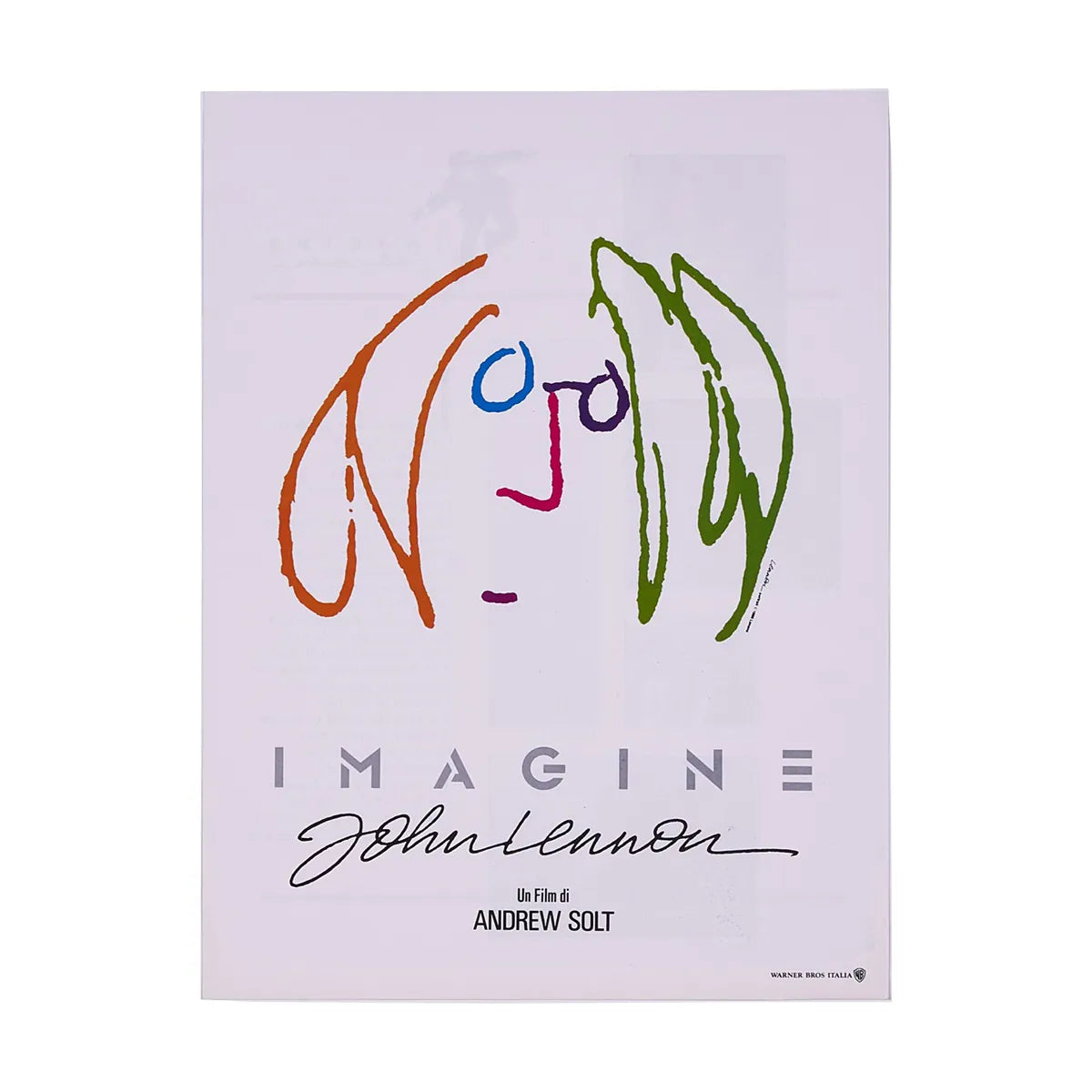 イマジン ジョン・レノン』 映画 ポスター イタリア オリジナル