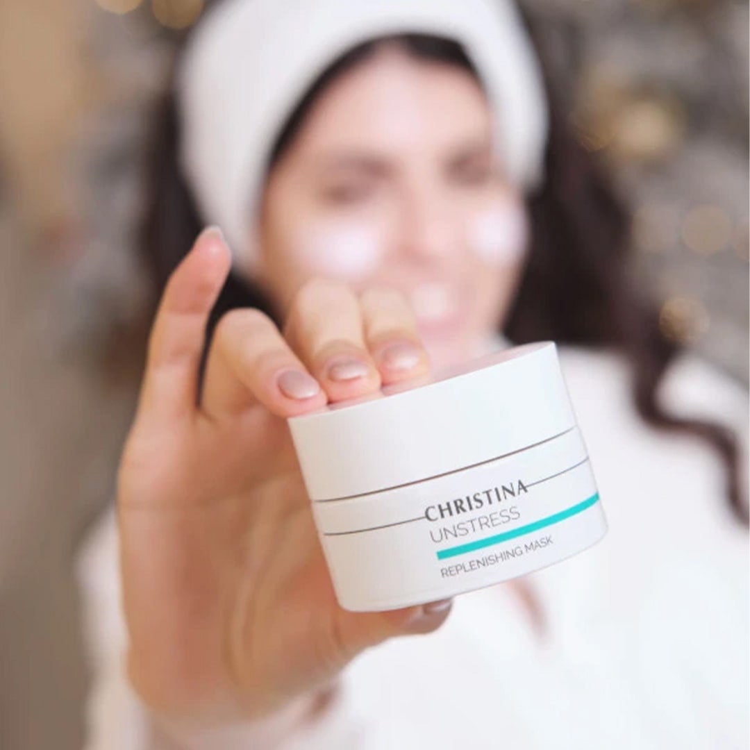 Christina Unstress Replenishing Mask - Dermal cosmetics