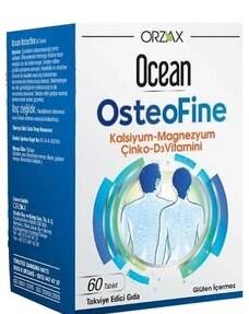 ORZAX OCEAN OSTEOFINE TAKVİYE EDİCİ GIDA 60 TABLET ORZAX-OCEAN