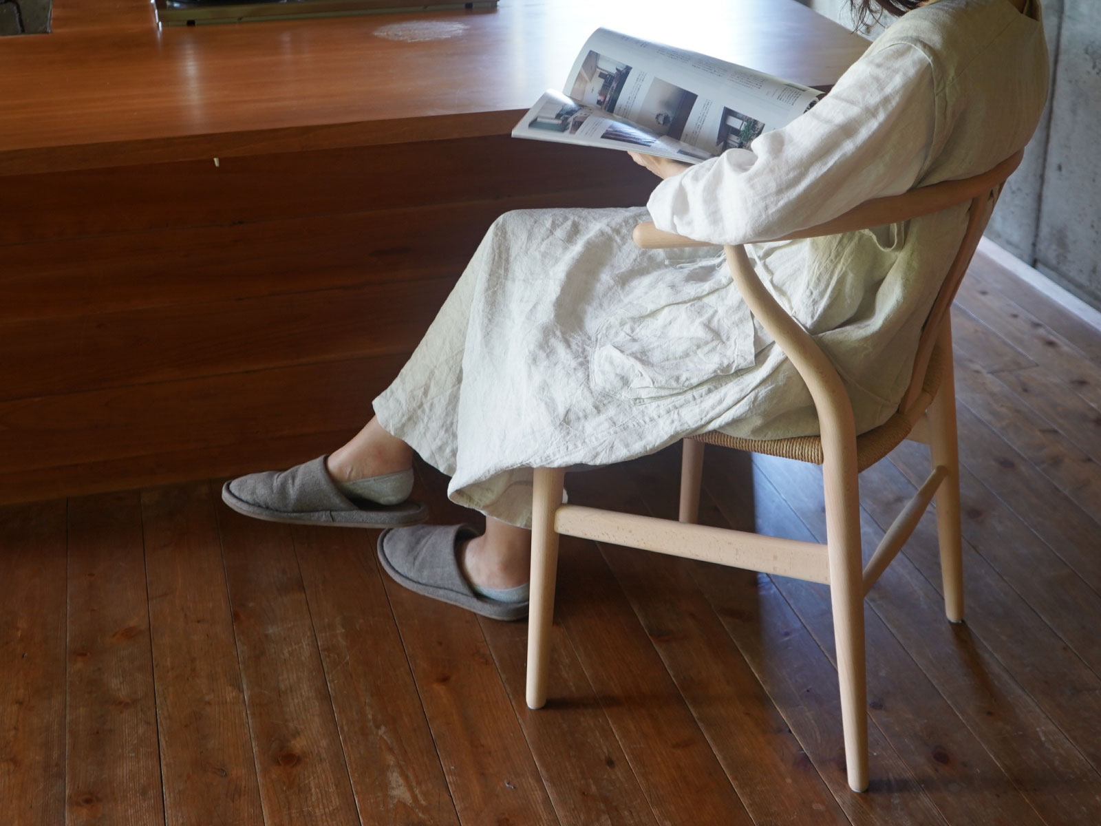 CH24（Yチェア） ビーチ/ソープフィニッシュ 座面高45cm CARL HANSEN