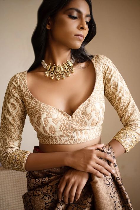 Why the Heart Shape Blouse Design is a Must-Have for Your Wardrobe