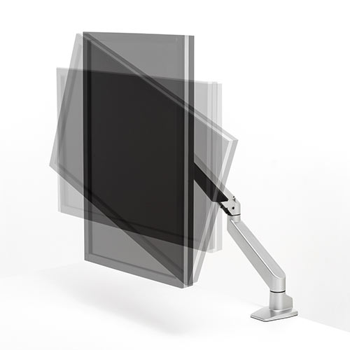 在庫限り】液晶モニタアーム(ガス圧・耐荷重8～20kg・水平垂直3関節・1