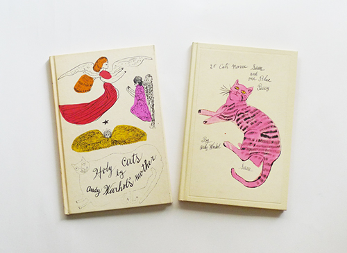 古書古本 dessin: Holy Cats by Andy Warhol's Mother / 25 Cats Name