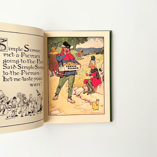 古書古本 dessin：複刻：オーピー・コレクション マザーグースの世界