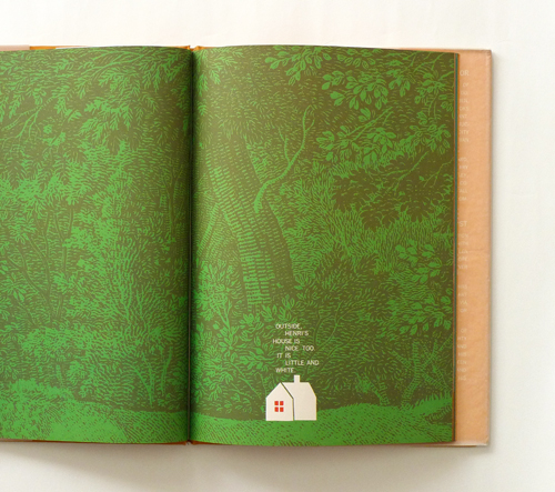 古書古本 dessin：HENRI'S WALK TO PARIS（ソール・バス, Leonore Klein）