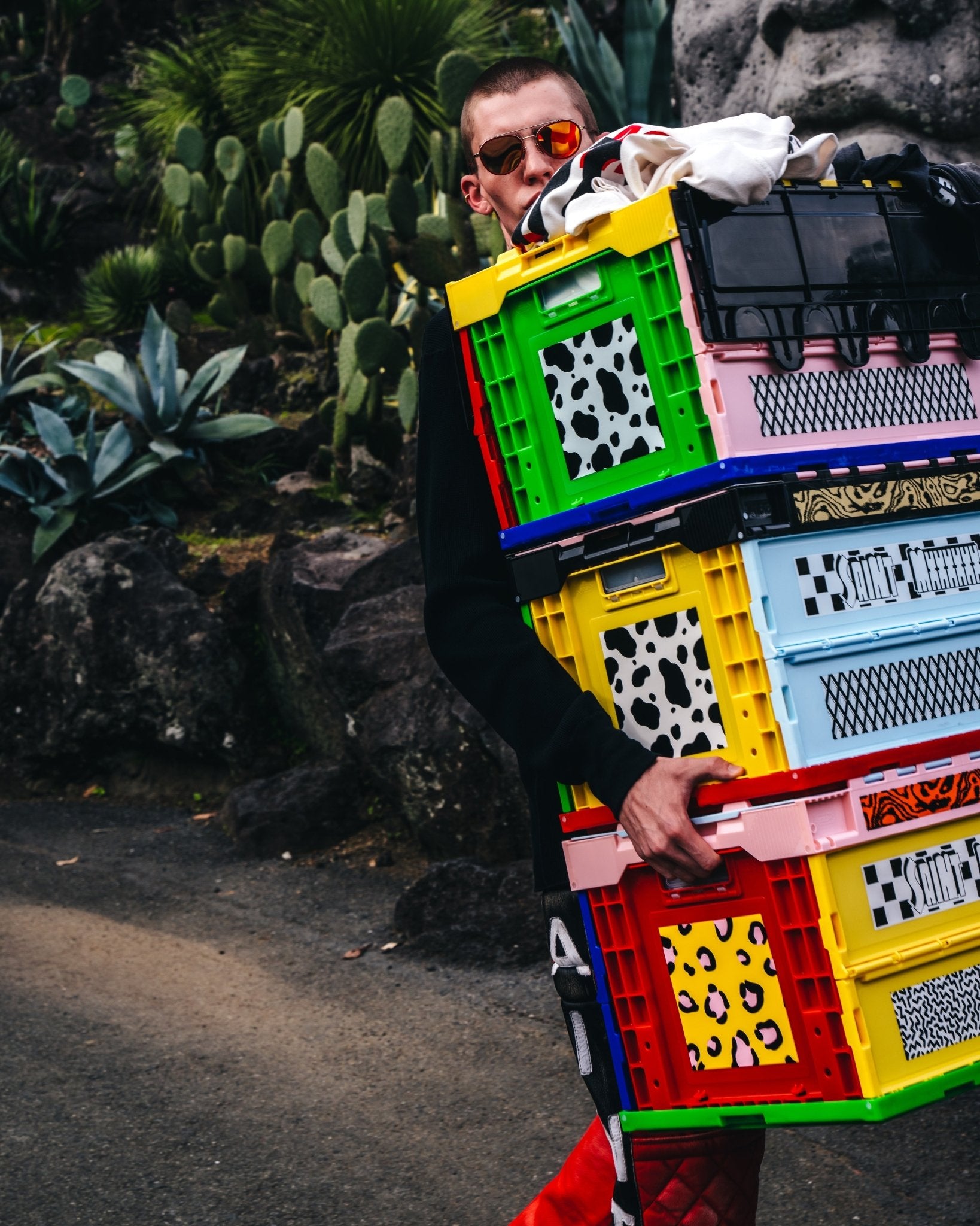 SAINT M×××××× (セントマイケル) BOX / BLUE | Detail Application