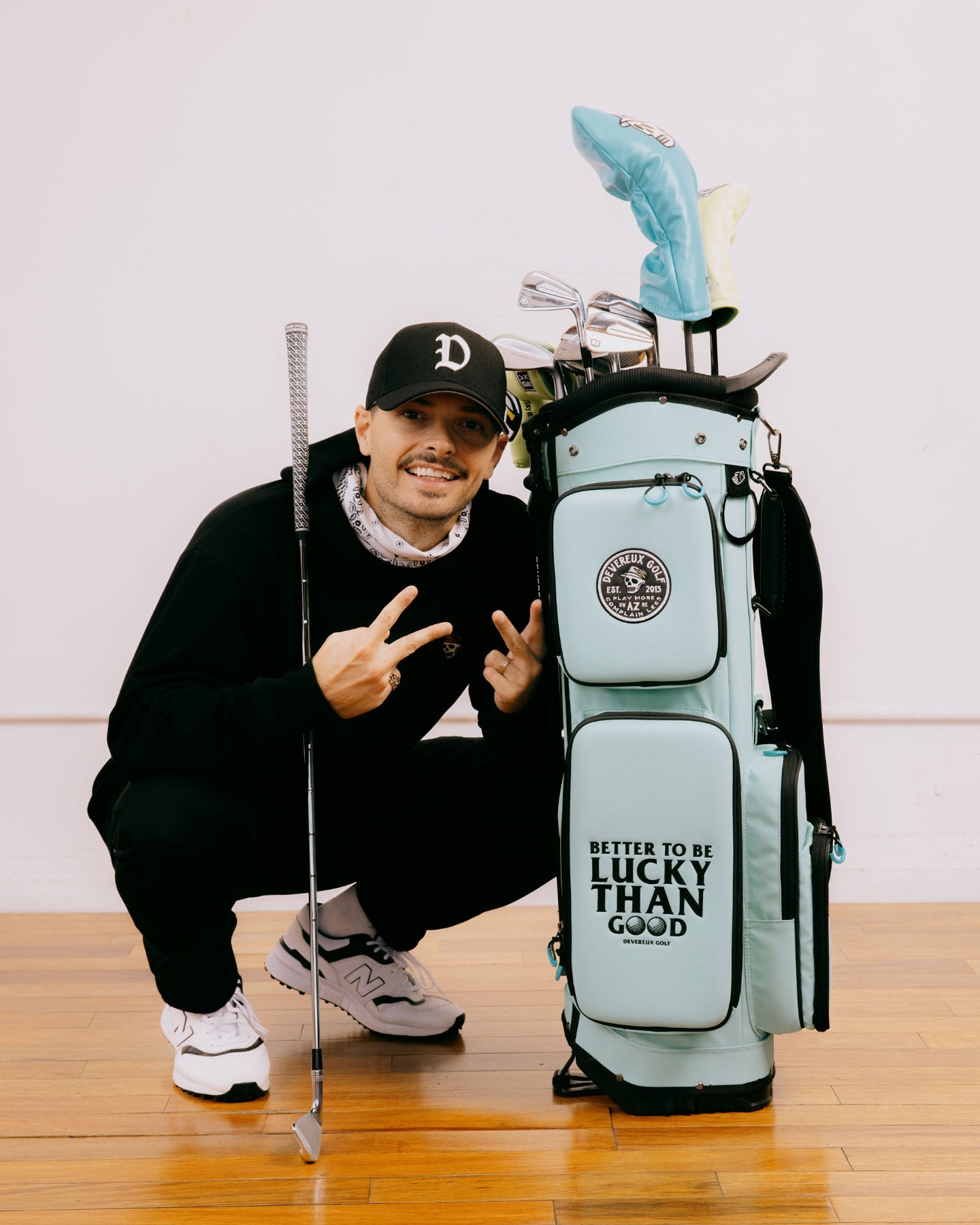 Deep Side Pocket Caddie Bag/ディープサイドポケットキャディーバッグ