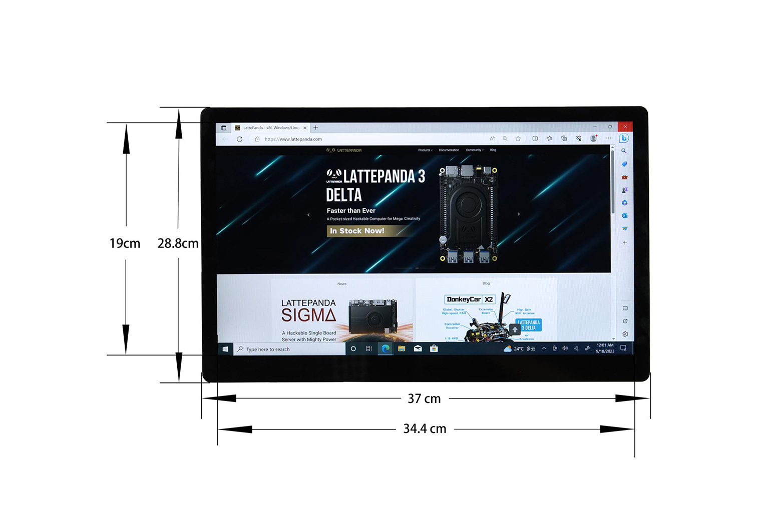 15.6 Inch 1920x1080 IPS Type-C Touch Screen & Display for