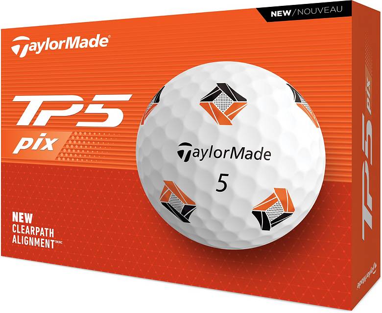 TaylorMade 2024 TP5 pix 3.0 Golf Balls | Dick's Sporting Goods