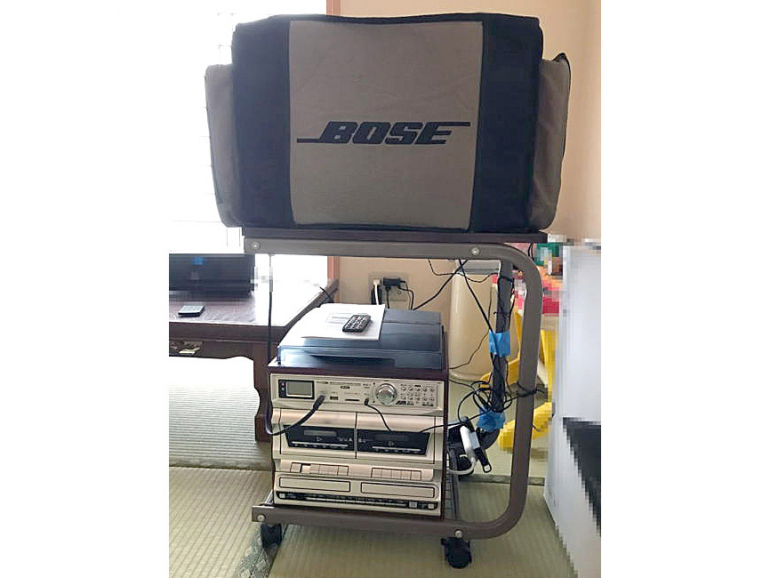 BOSEの名作ラジカセ『AW-1』をレコードからMP3まで自由に聴けるように