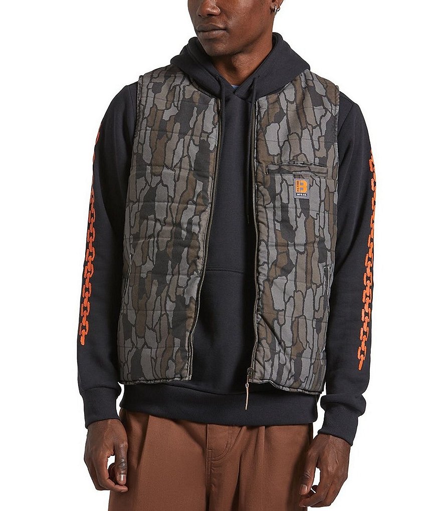 Brixton Builders Abraham Sleeveless Reversible Vest | Dillard's