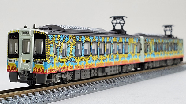 北越急行HK100-101・102 大地の芸術祭ラッピング列車 DAICHI号 2両