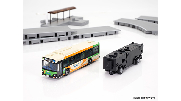 バスコレ走行システム基本セットA4＜いすゞ エルガ東京都交通局仕様