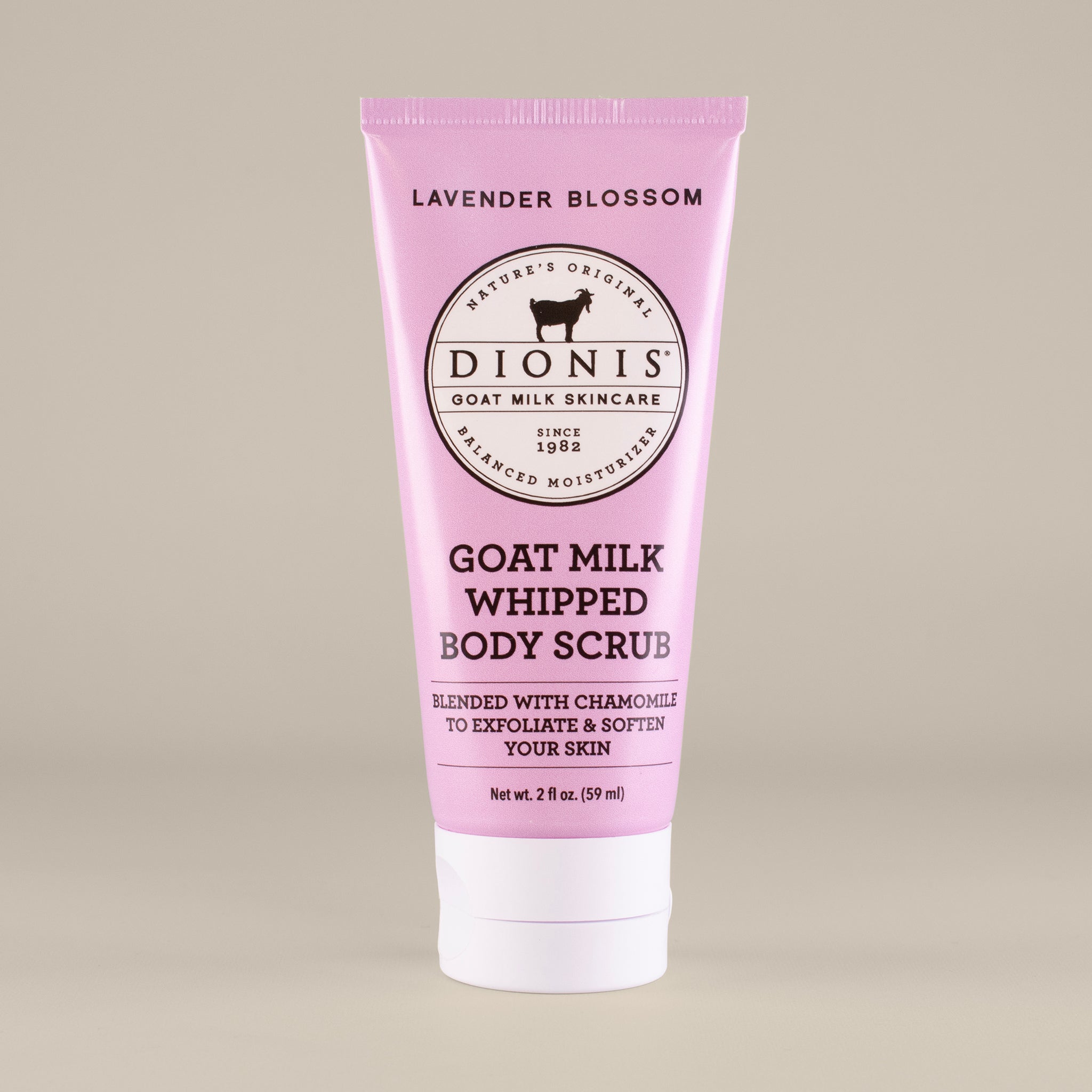 Lavender Blossom Whipped Goat Milk Body Scrub Mini • Dionis Goat