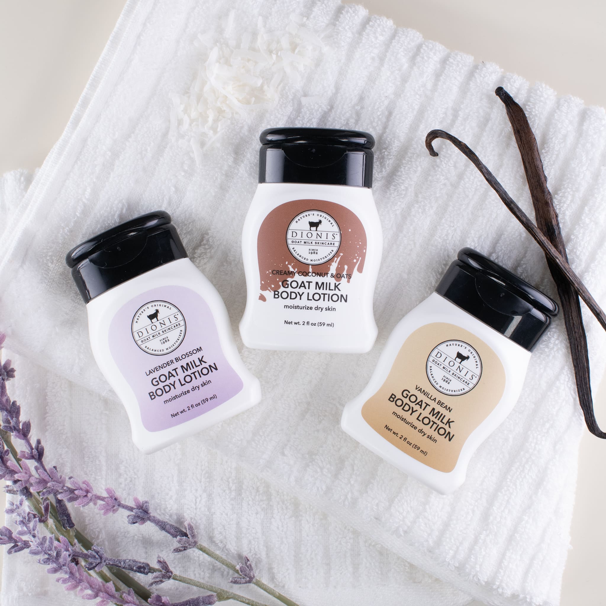 Goat Milk Body Lotion Minis • Dionis Goat Milk Skincare