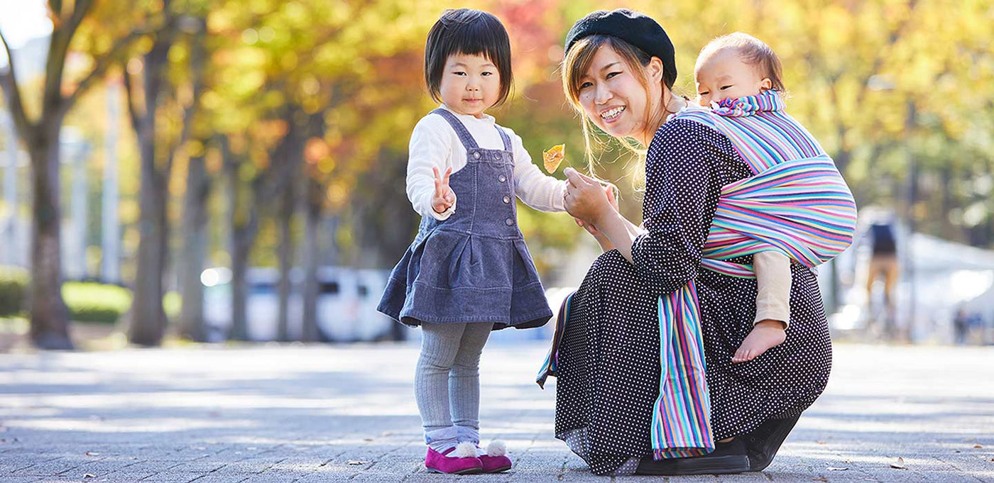 抱っこもおんぶも快適な抱っこ紐で新生児から両手自由で長時間も楽々