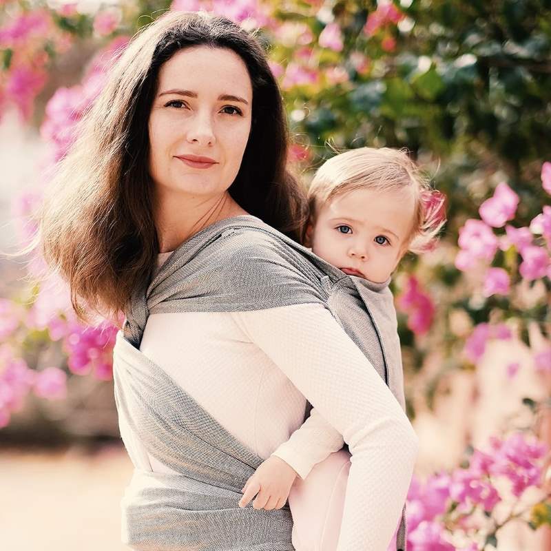 2・3歳からも使えるおんぶ紐 ディディクリックトドラー｜シルバー