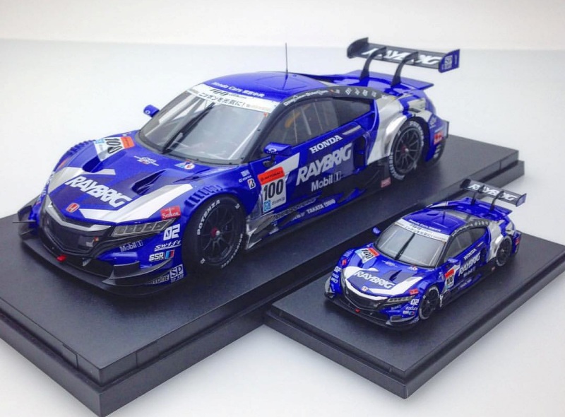 Ebbro 1:18 Raybrig NSX Concept-GT 2015 • DiecastSociety.com