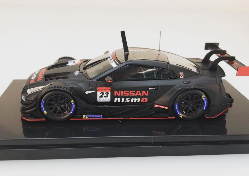 Ebbro Motul Autech GT-R 2018 Fuji Test Car • DiecastSociety.com