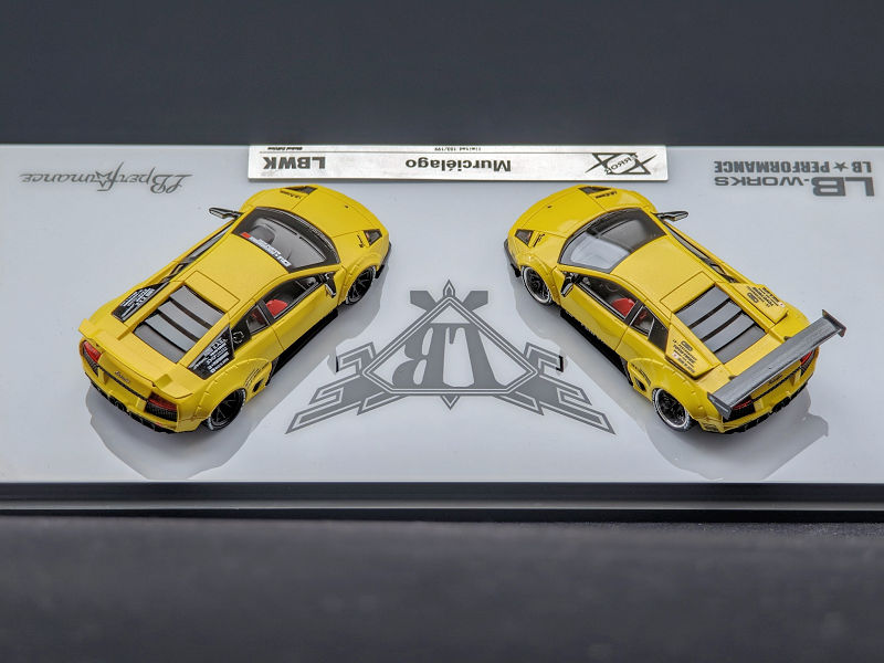 404 Error LB Murciélago Double Car Set • DiecastSociety.com