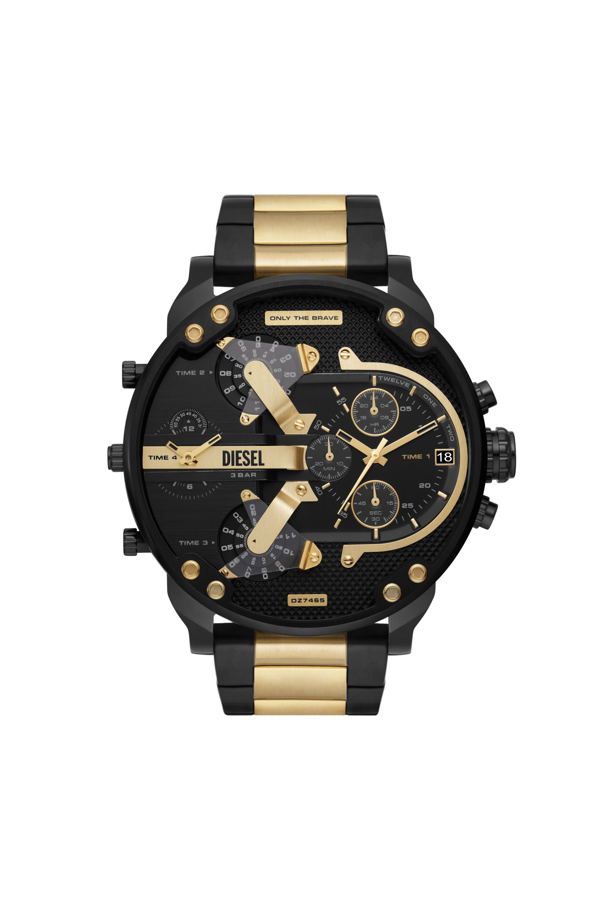 DZ7465 Man: Mr. Daddy 2.0 Chronograph/Multi Steel Watch | Diesel