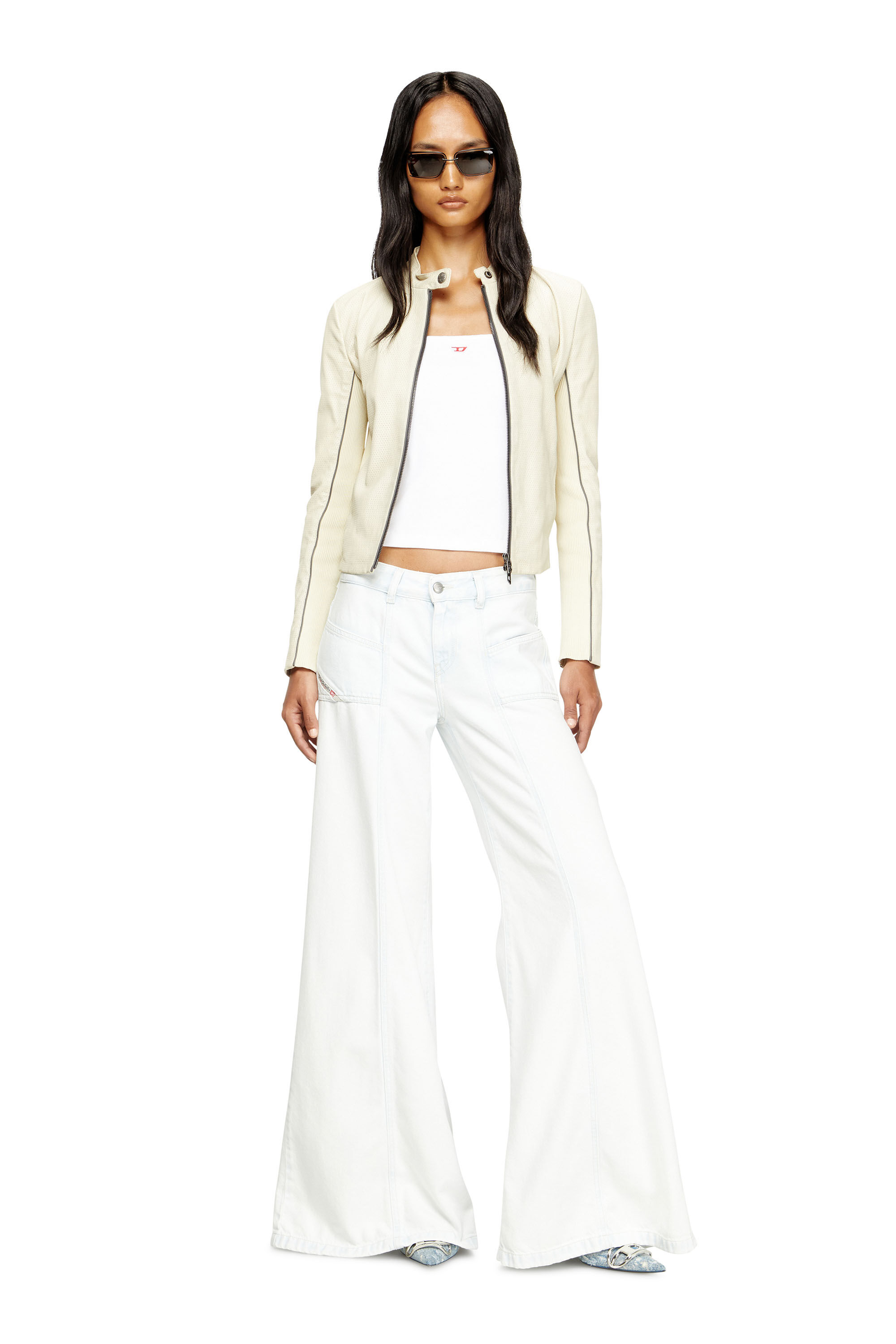 Women's Flare Jeans | White | Diesel D-Akii