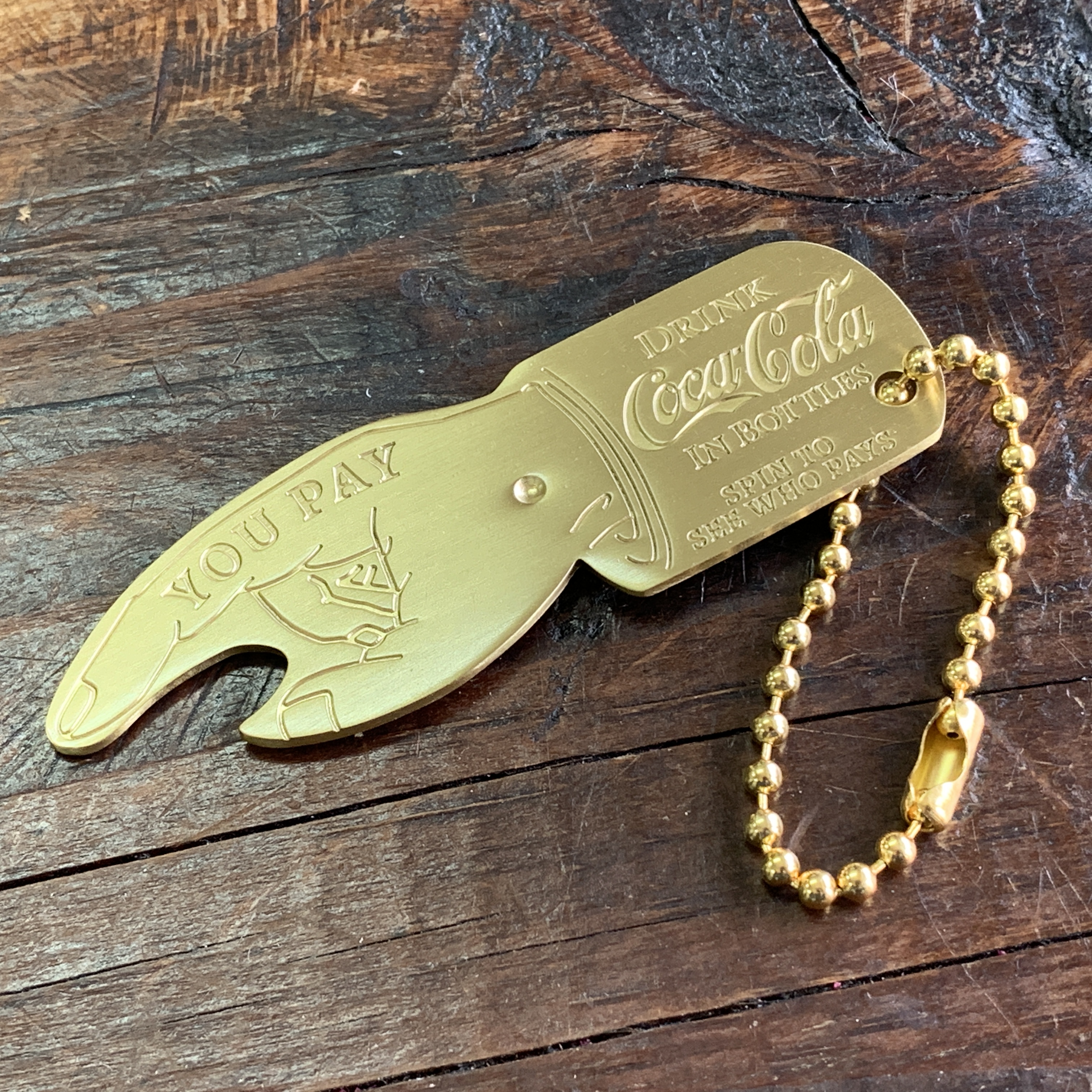 You Payスピナー栓抜きキーチェーンの名入れ・OEM・ノベルティ