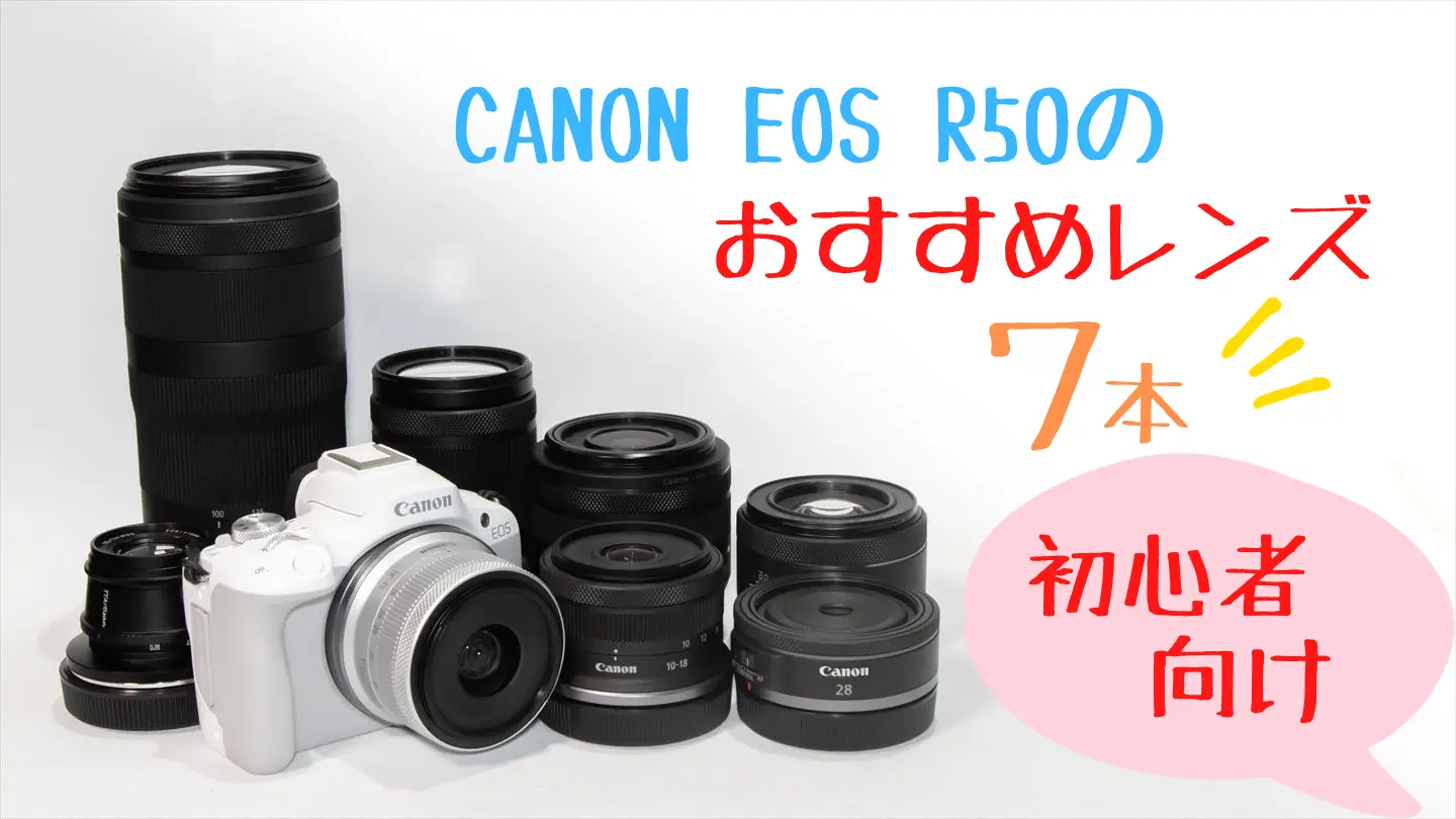 作例＆解説付！ EOS R50のレンズおすすめ7選【初心者向け】 | digi-cam.net