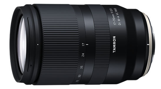 タムロンがXマウント用の「17-70mm F/2.8 Di III-A VC RXD」を正式発表