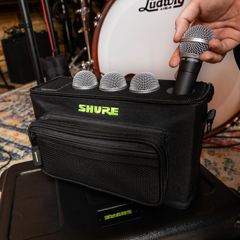 Shure 麥克風收納袋4支SH-MICBAG04 - DigiLog 聲響實驗室