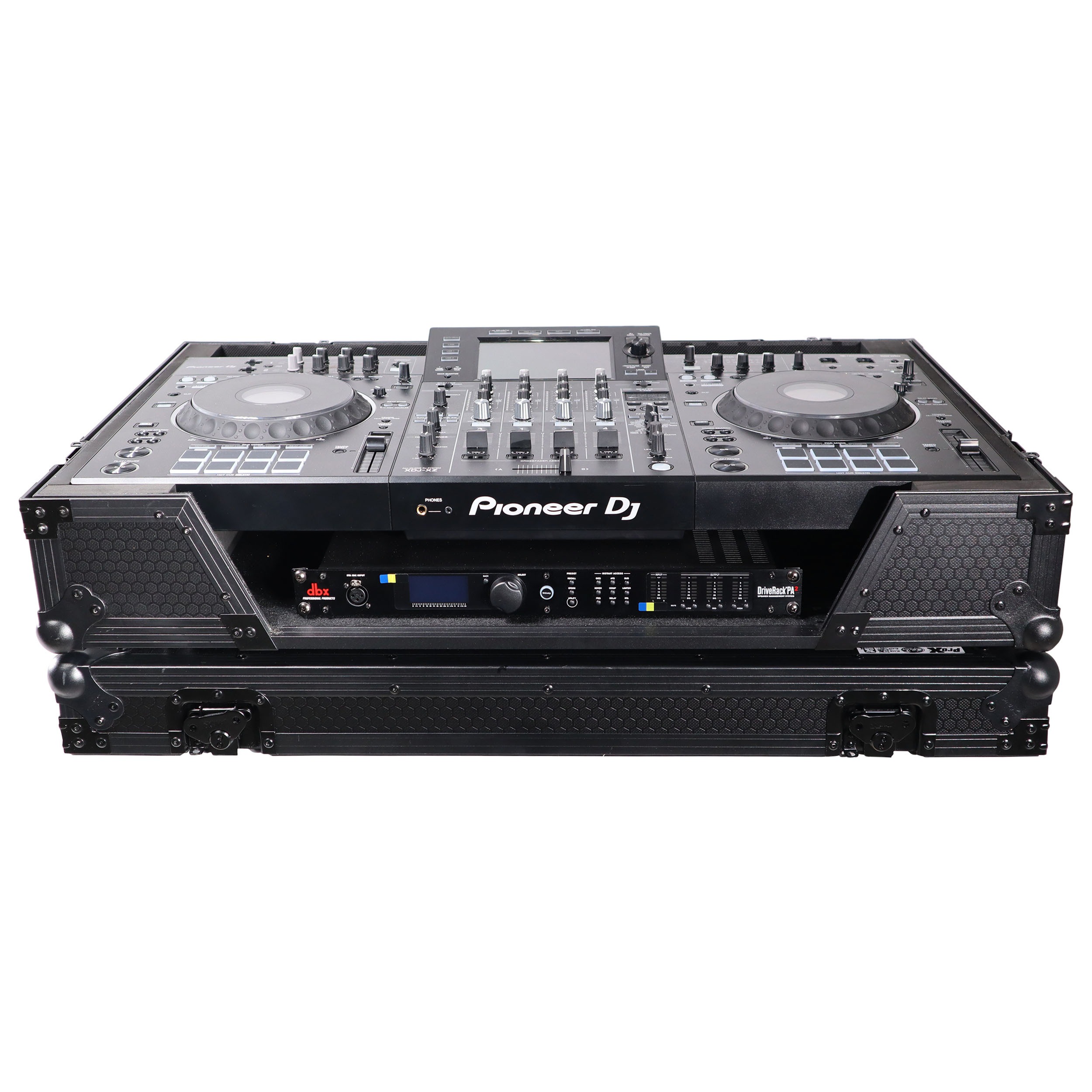 ProX XS-XDJXZWBL Flight Case for Pioneer DJ XDJ-XZ with 1U Rack