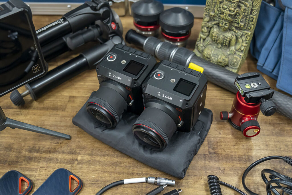 最大4K240fps～8K160fpsハイスピード撮影！8K3DVR180対応VRカメラ