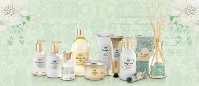 SABON 限定『ホワイトティーコレクション』が新製品を加えラインナップ