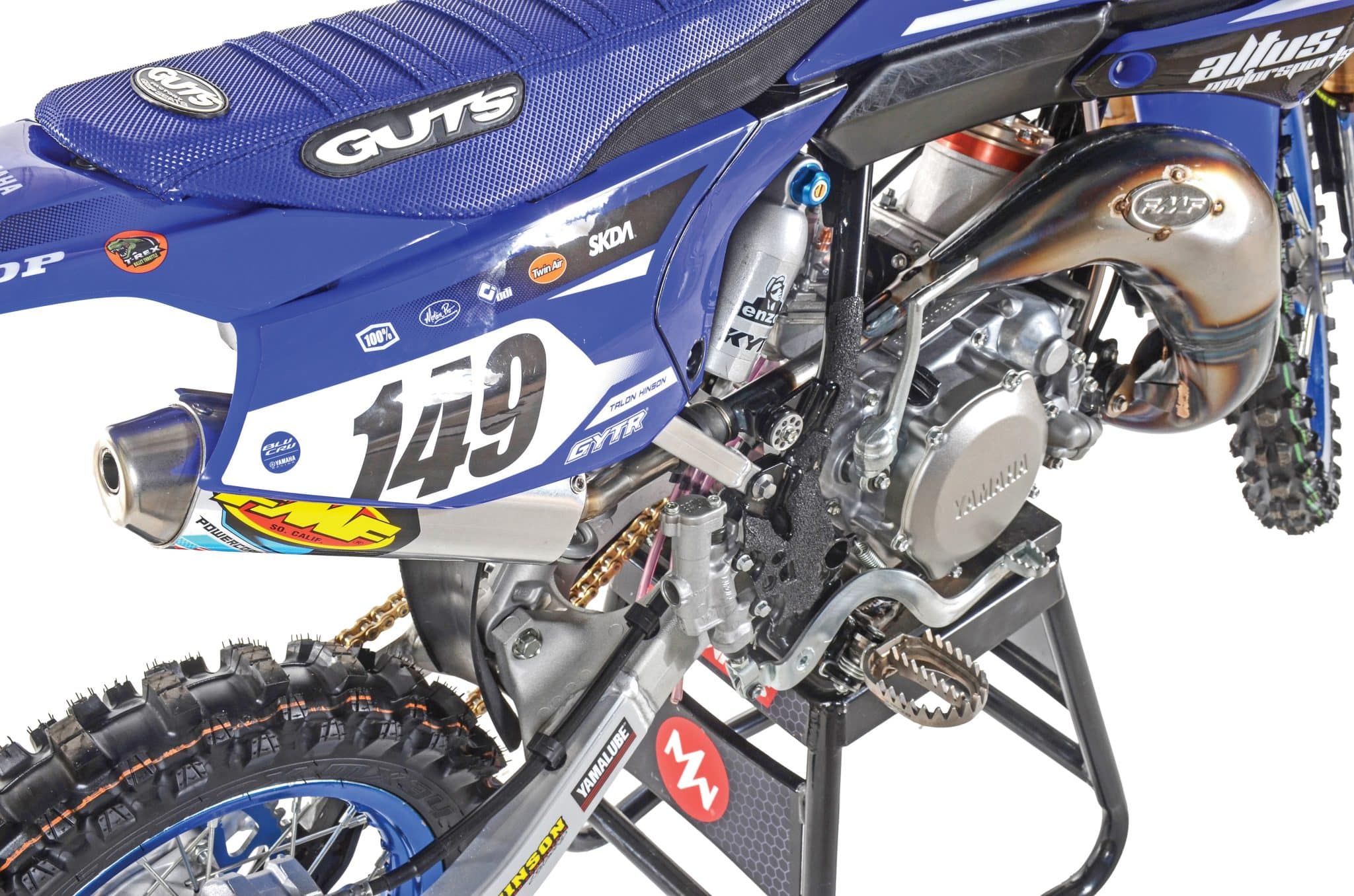 TWO-STROKE PROJECT: TALON HINSON'S BLU CRU YZ65 - Dirt Bike Magazine