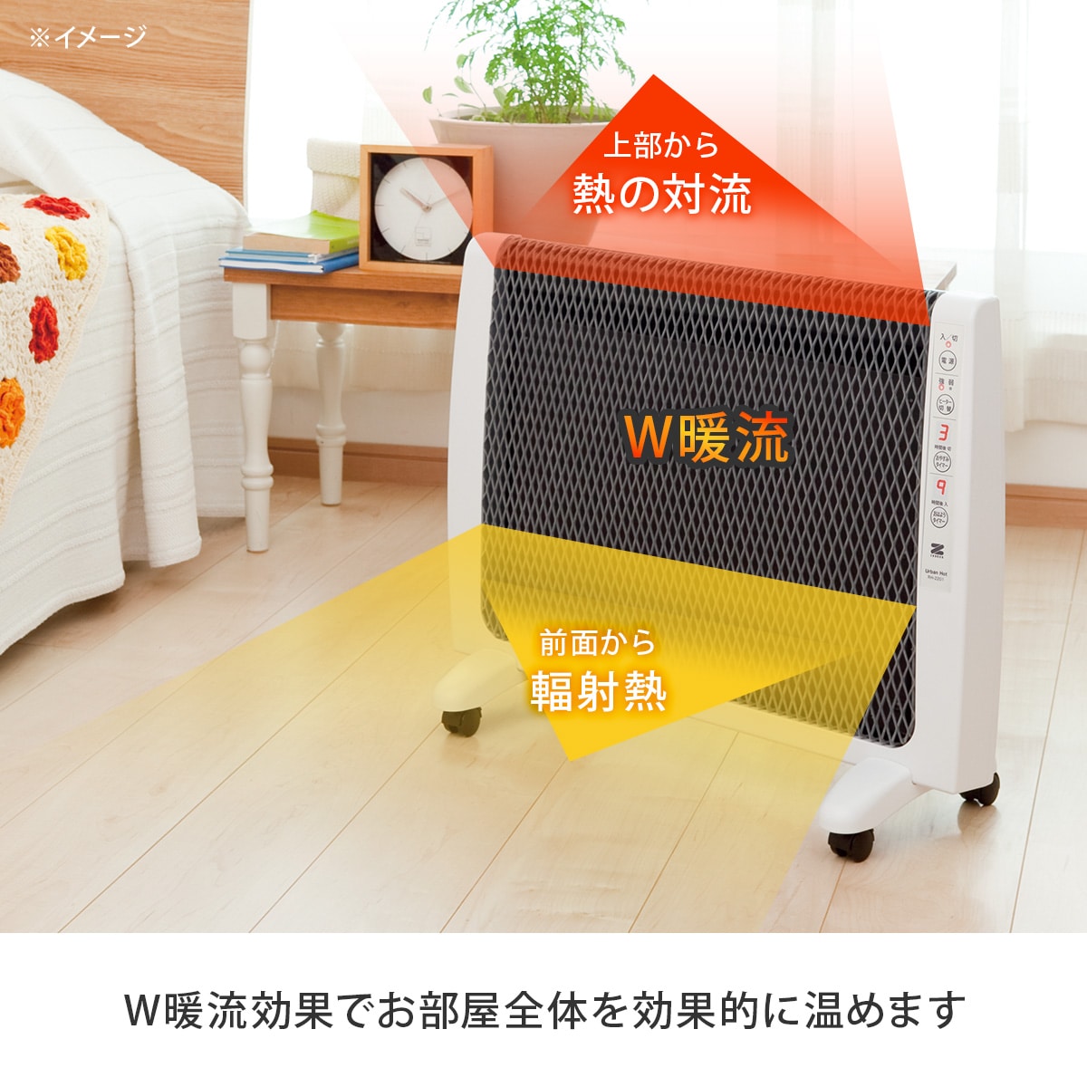 遠赤外線暖房機アーバンホット|テレビショッピング・通販のダイレクト