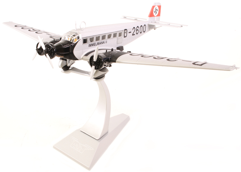 Corgi AA36909 Junkers Ju52/3m - D-2600 GÇÿImmelmann IIGÇÖ, - Hattons