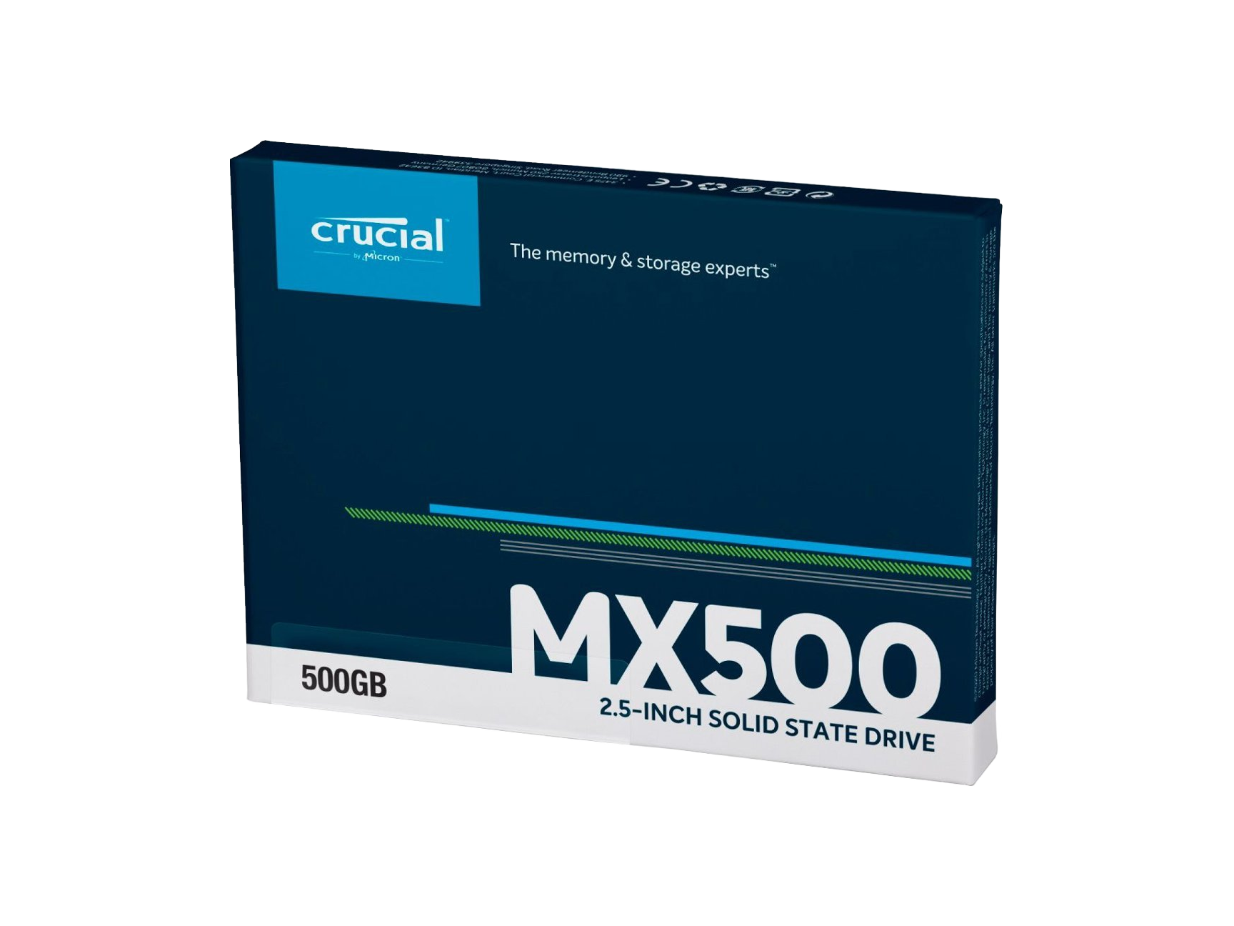 Crucial MX500 500GB 3D NAND SATA 2.5-inch 7mm Internal SSD