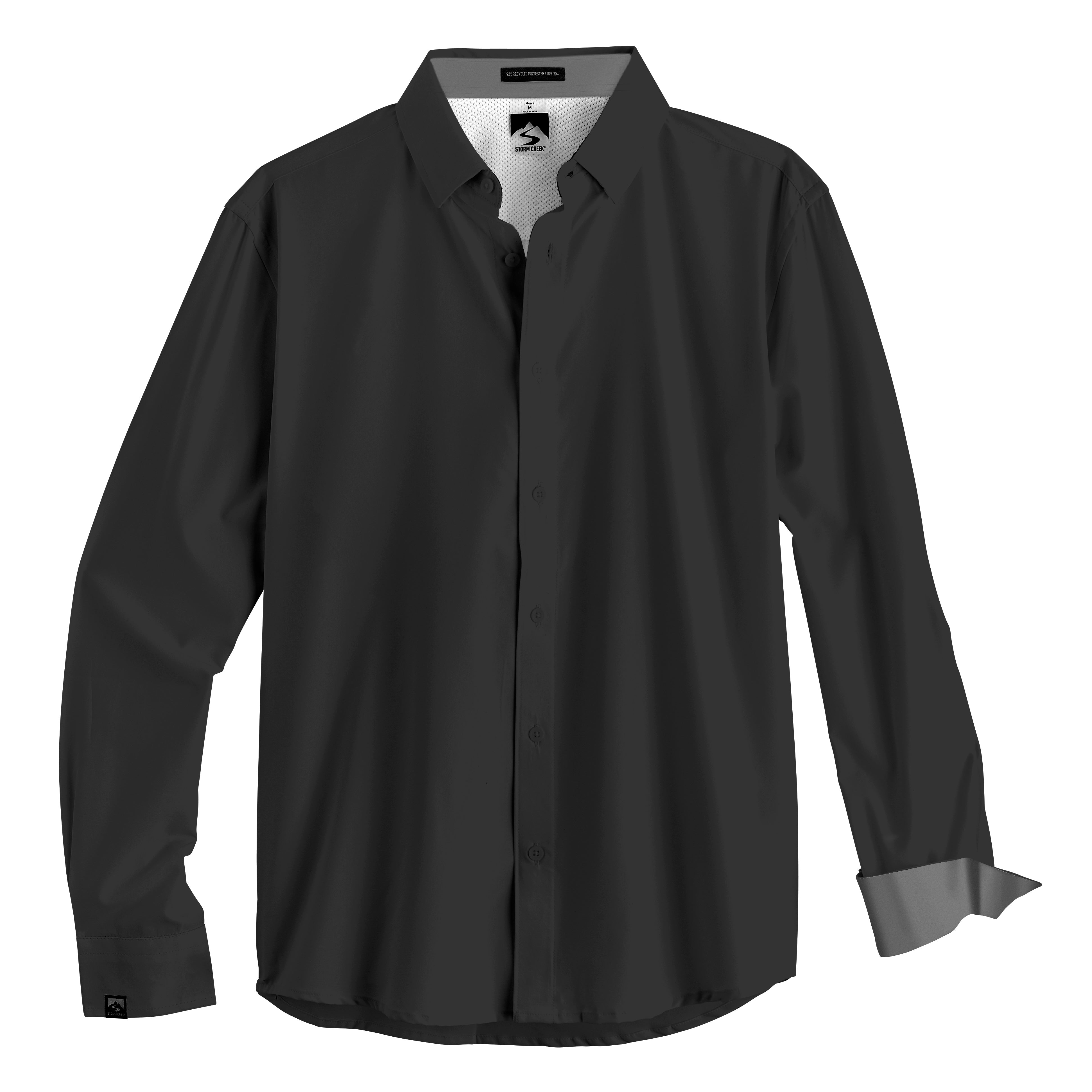Men's Influencer 4-Way Stretch Solid Woven Shirt – Storm Creek