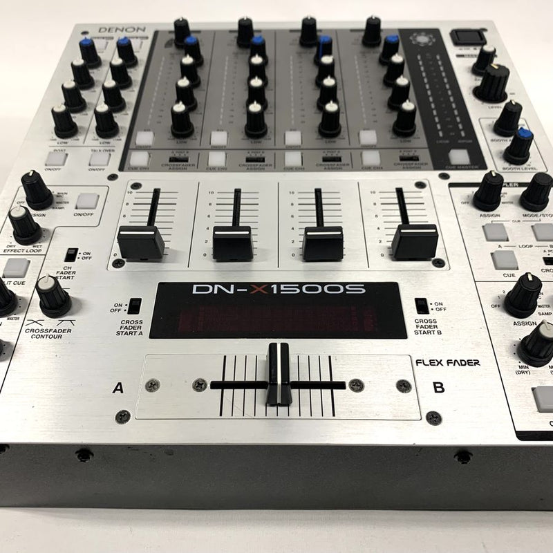 Denon DJ DNX1500 Professional DJ Mixer (Silver) #2185 - USED