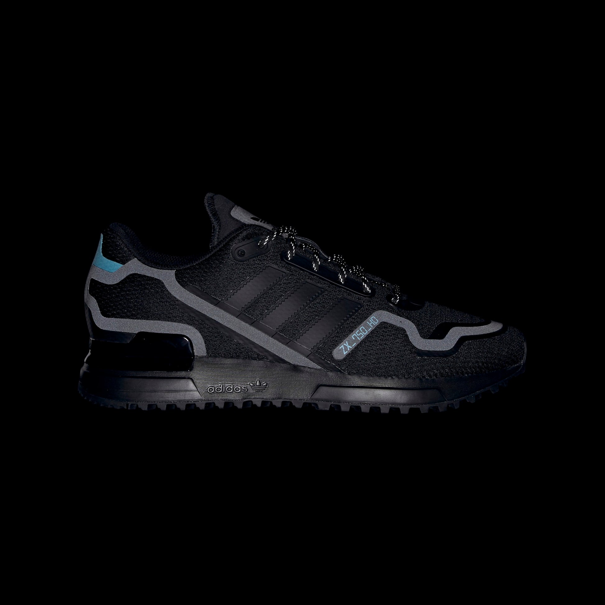 ZX 750 HD SHOES Core Black / Core Black / Bright Cyan-FV8488