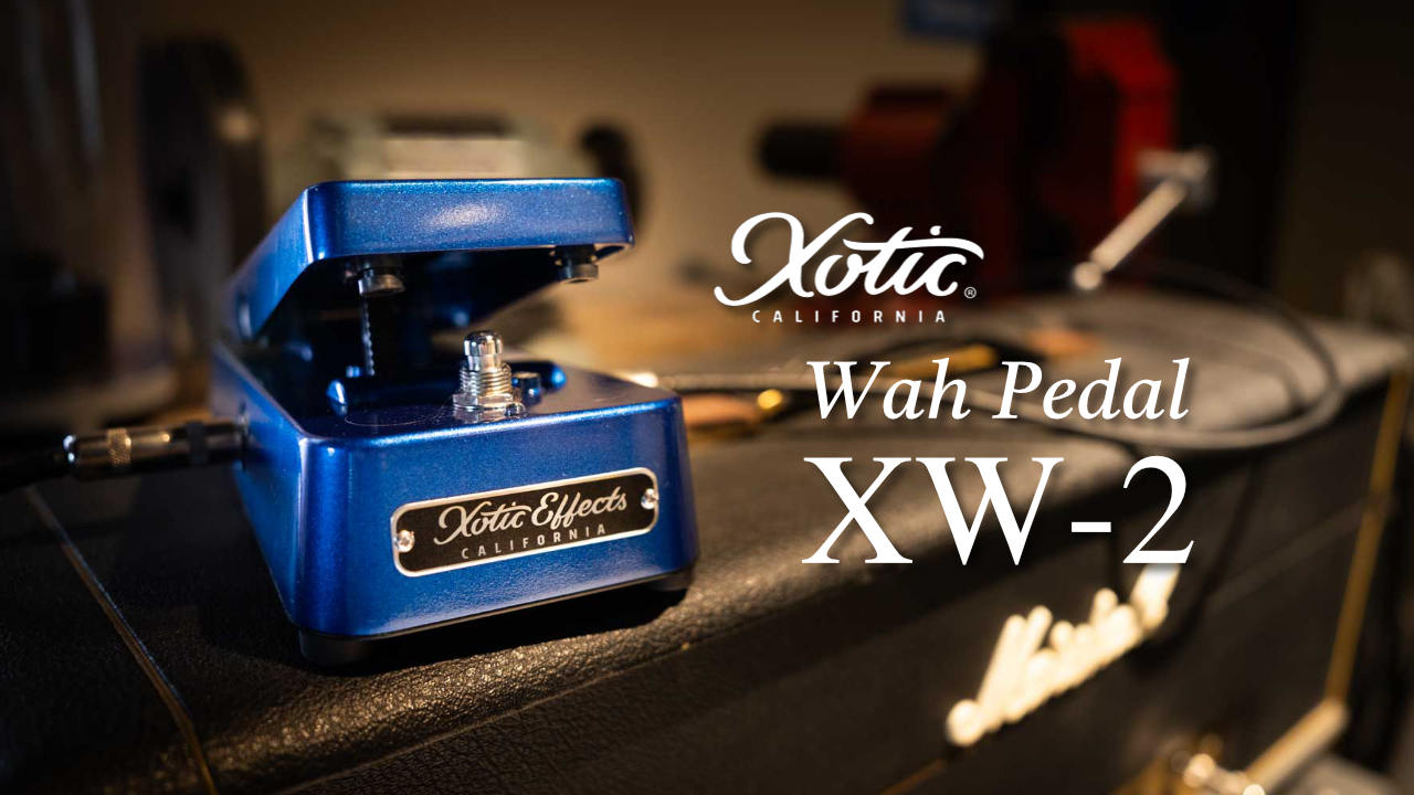 Xotic ワウペダル XW-2 にブルーカラー登場
