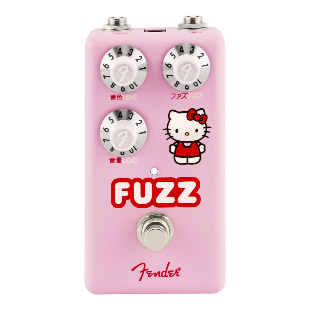 Fender x Hello Kitty」コラボレーションアイテムが限定で発売！