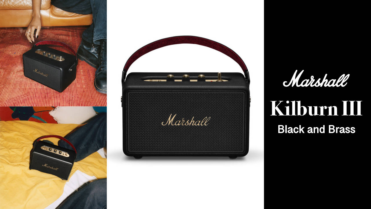 Marshallからポータブルスピーカー「Kilburn III」が発売。
