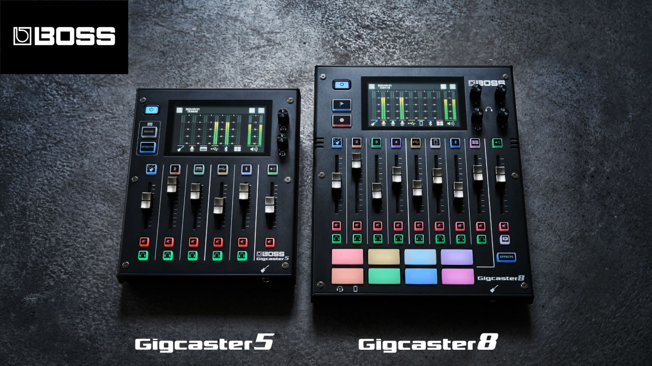 BOSSから演奏配信のために生まれたストリーミングミキサーが登場。