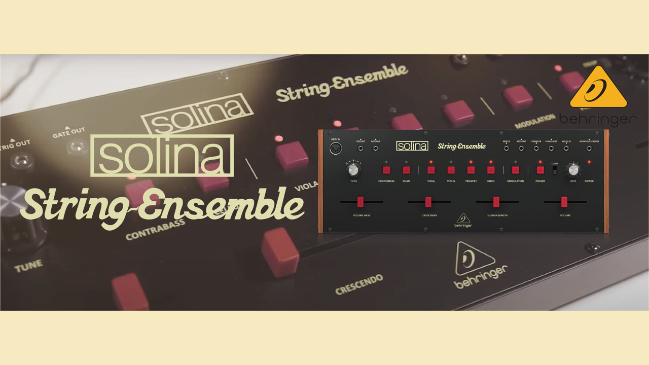 BEHRINGERから「SOLINA STRING ENSEMBLE」が発売！