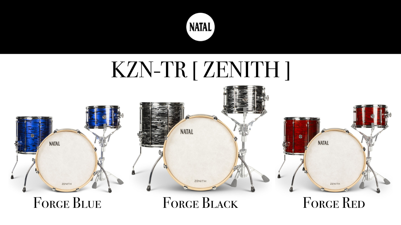 ヴィンテージドラム趣向をながら現代技術「Zenith」3色が発売！