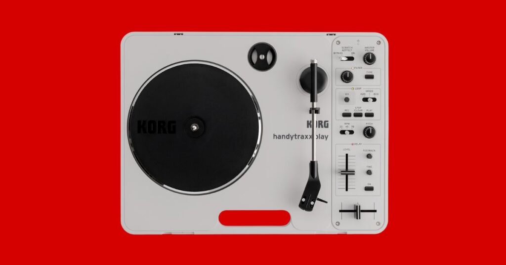 ミニマルデザインで高機能。「OMNI」ポータブルターンテーブル | Discpick