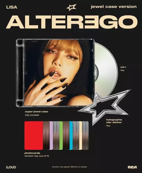 ALTER EGO (SUPER JEWELCASE)/LISA (BLACKPINK)/輸入CD☆BLACK PINKの